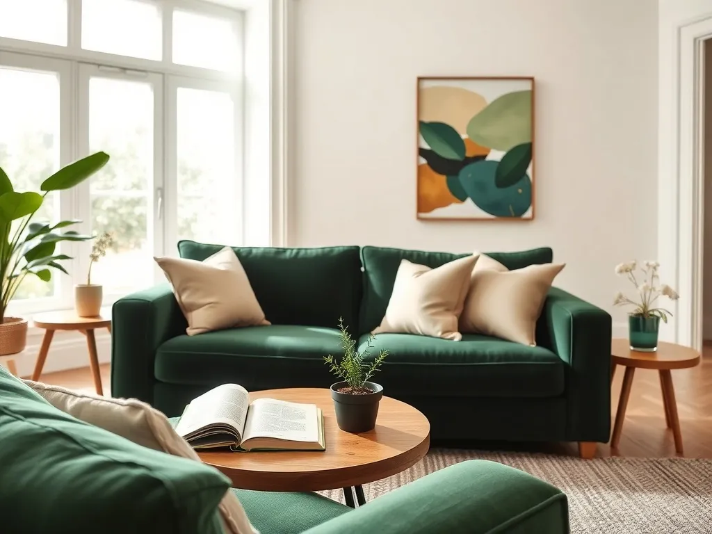 Butelkowa zieleń – z czym łączyć wnętrza? Praktyczne porady