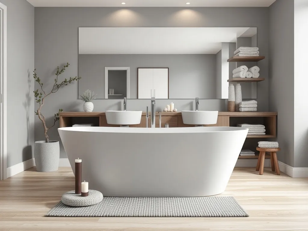 Jakie dodatki do szarej łazienki? Inspiracje i porady dekoracyjne