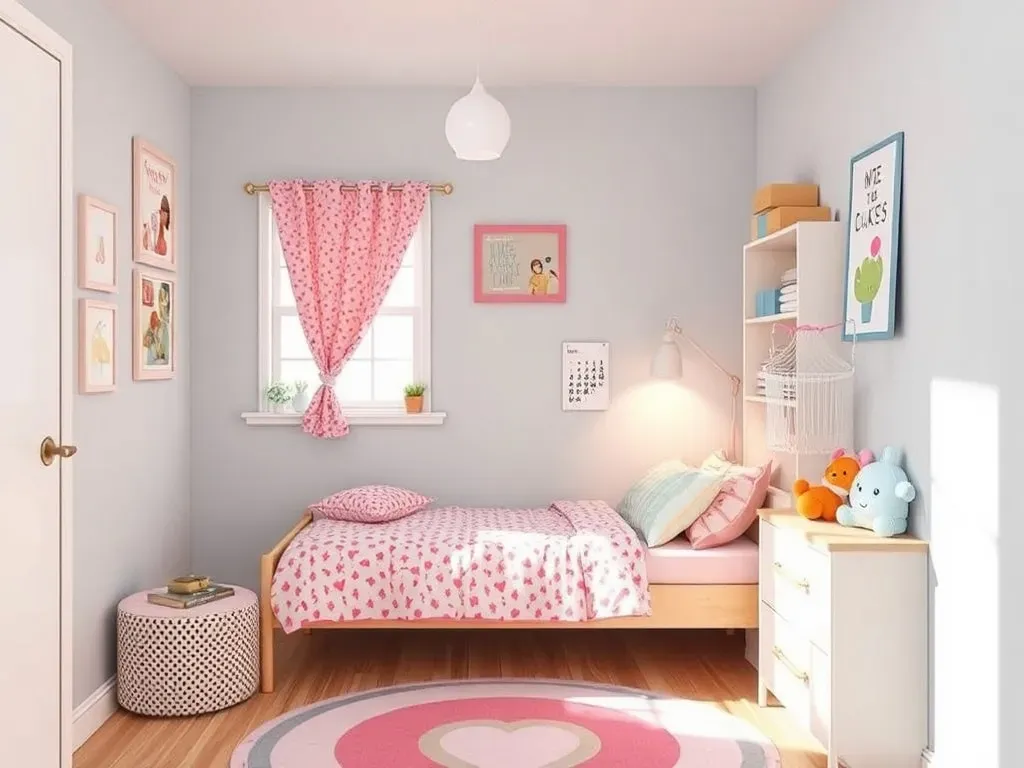 Mały pokoj dla dziewczynki pomysły