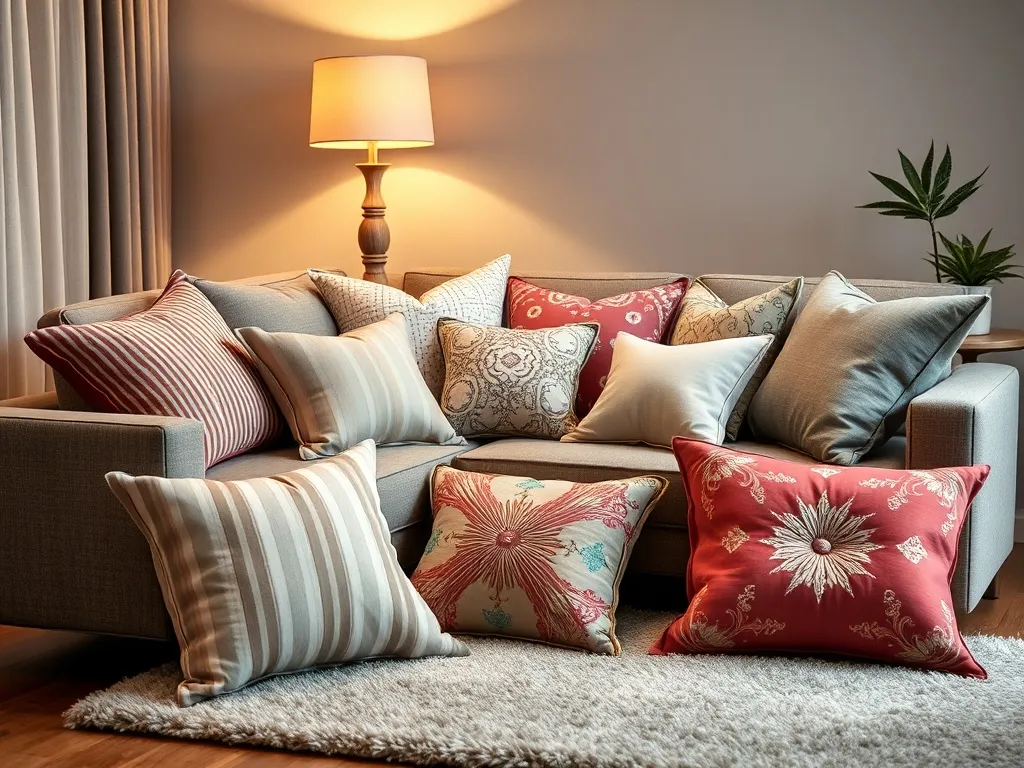 Jak ułożyć poduszki na narożniku, aby wyglądały stylowo?