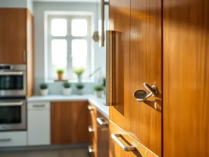 Jak odnowić szafki kuchenne z okleiny? Praktyczne porady i wskazówki