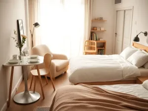 Salon sypialnia jadalnia w jednym – jak urządzić funkcjonalną przestrzeń?