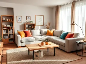 Duży narożnik w małym salonie – jak optymalnie urządzić przestrzeń?