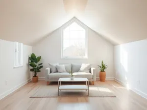 Pokój ze skosami – jak pomalować, aby optycznie powiększyć przestrzeń?