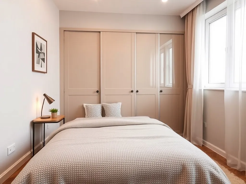Sypialnia 8m2 – jak urządzić małą przestrzeń z klasą?